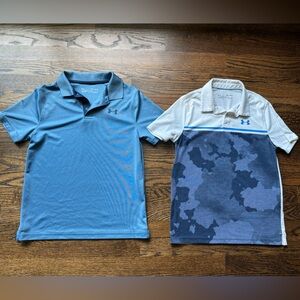 Under Armour Boys Golf Polo Bundle Size Medium